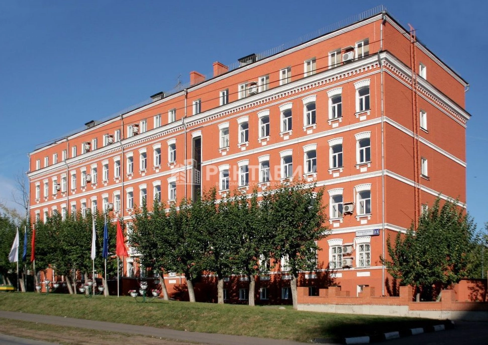 фасад дома, здание по адресу г Москва, Варшавское шоссе, д 23