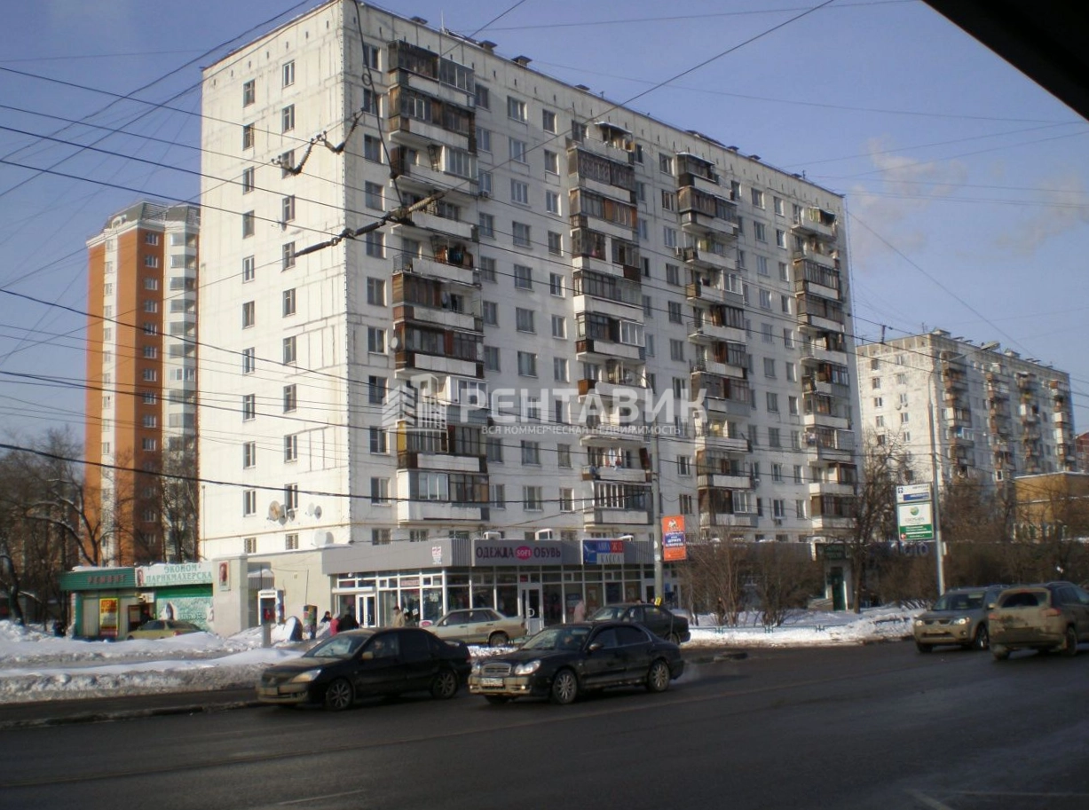 фасад дома, здание по адресу г Москва, ул Уральская, д 1