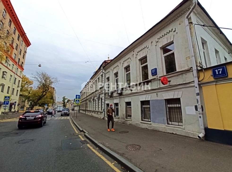 фасад дома, здание по адресу г Москва, ул Александра Солженицына, д 17 стр 1 