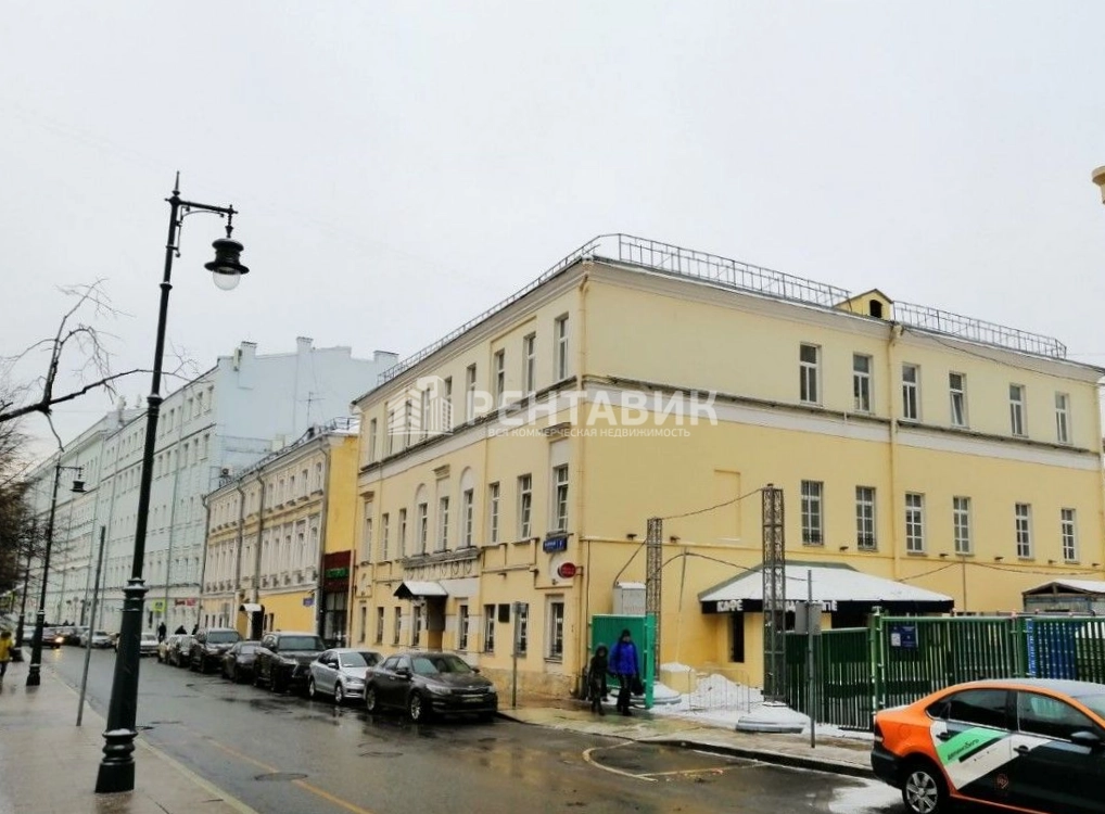 фасад дома, здание по адресу г Москва, Газетный пер, д 9 стр 2