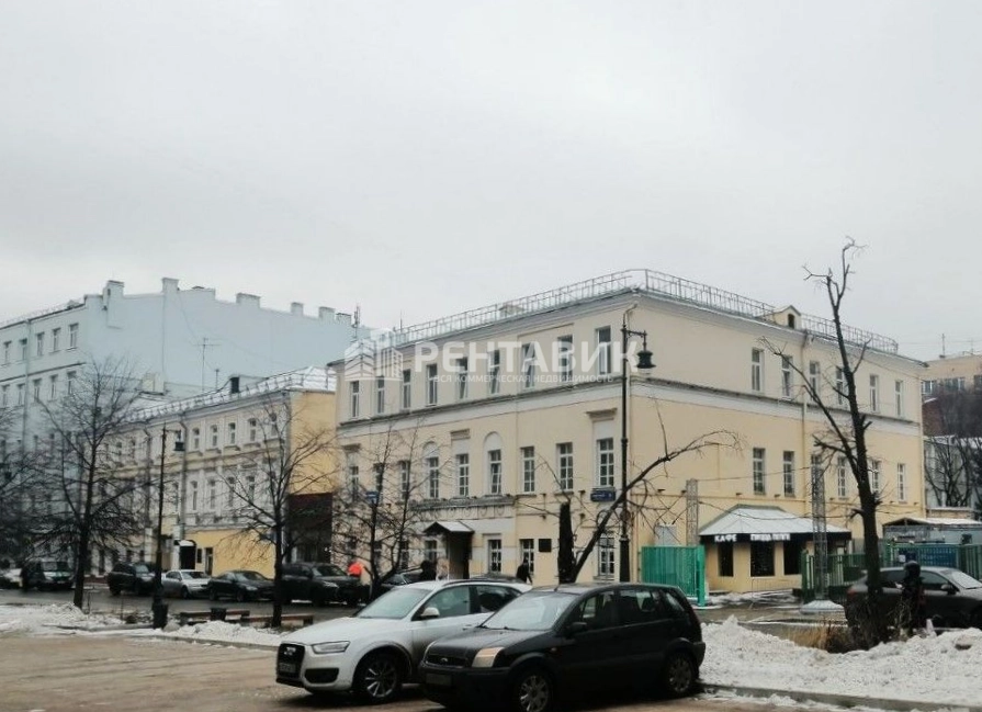 фасад дома, здание по адресу г Москва, Газетный пер, д 9 стр 2