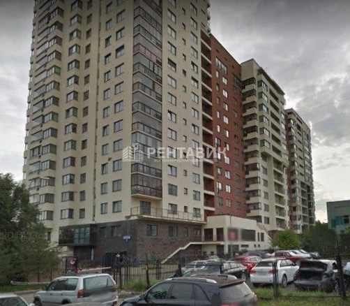 фасад дома, здание по адресу г Москва, Рублёвское шоссе, д 26 к 4 