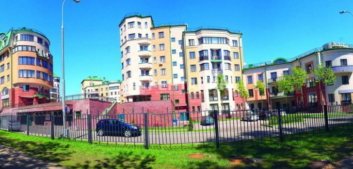 фасад дома, здание по адресу г Москва, ул Ельнинская, д 15 к 3 