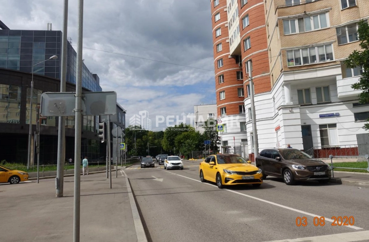 фасад дома, здание по адресу г Москва, Петровско-Разумовская аллея, д 10 к 3 