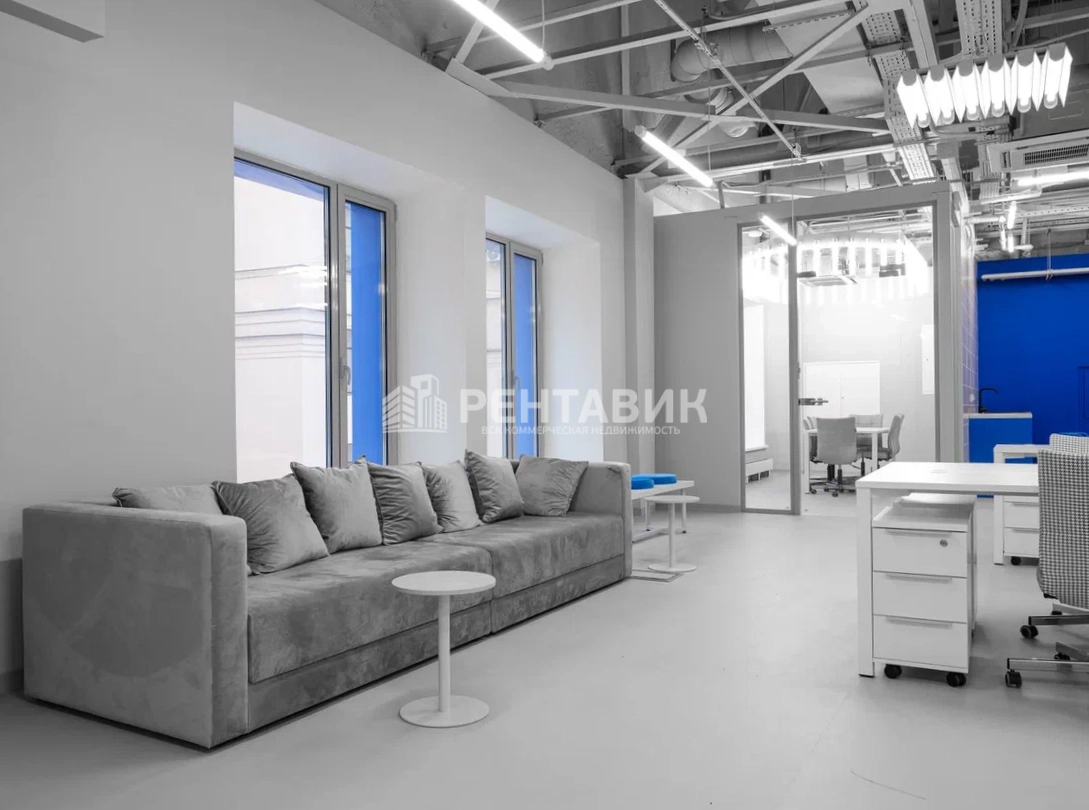 Офис Workki Новорязанская 8Ас2 площадью 1184 квадратных метров