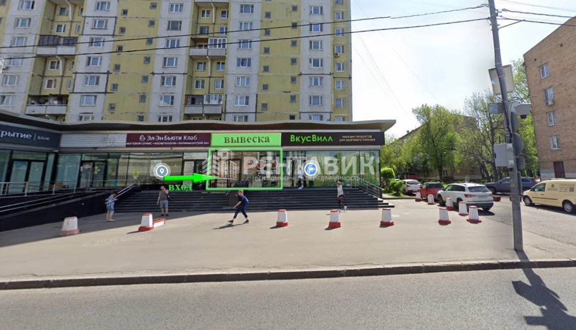 фасад дома, здание по адресу г Москва, Химкинский б-р, д 21