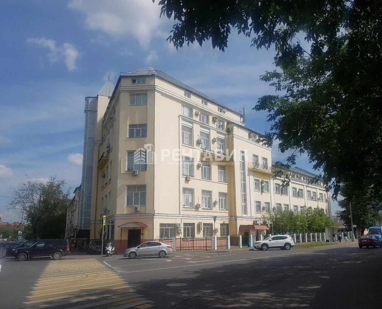 фасад дома, здание по адресу г Москва, Автомобильный проезд, д 1/29