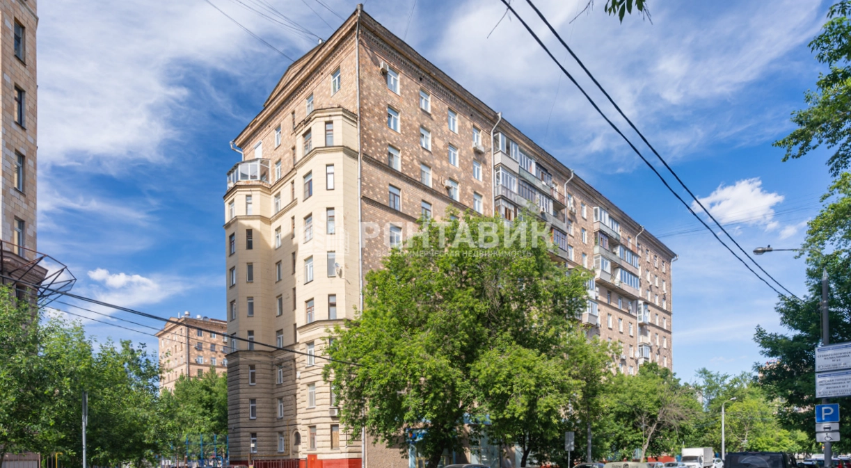 фасад дома, здание по адресу г Москва, пр-кт Мира, д 118А