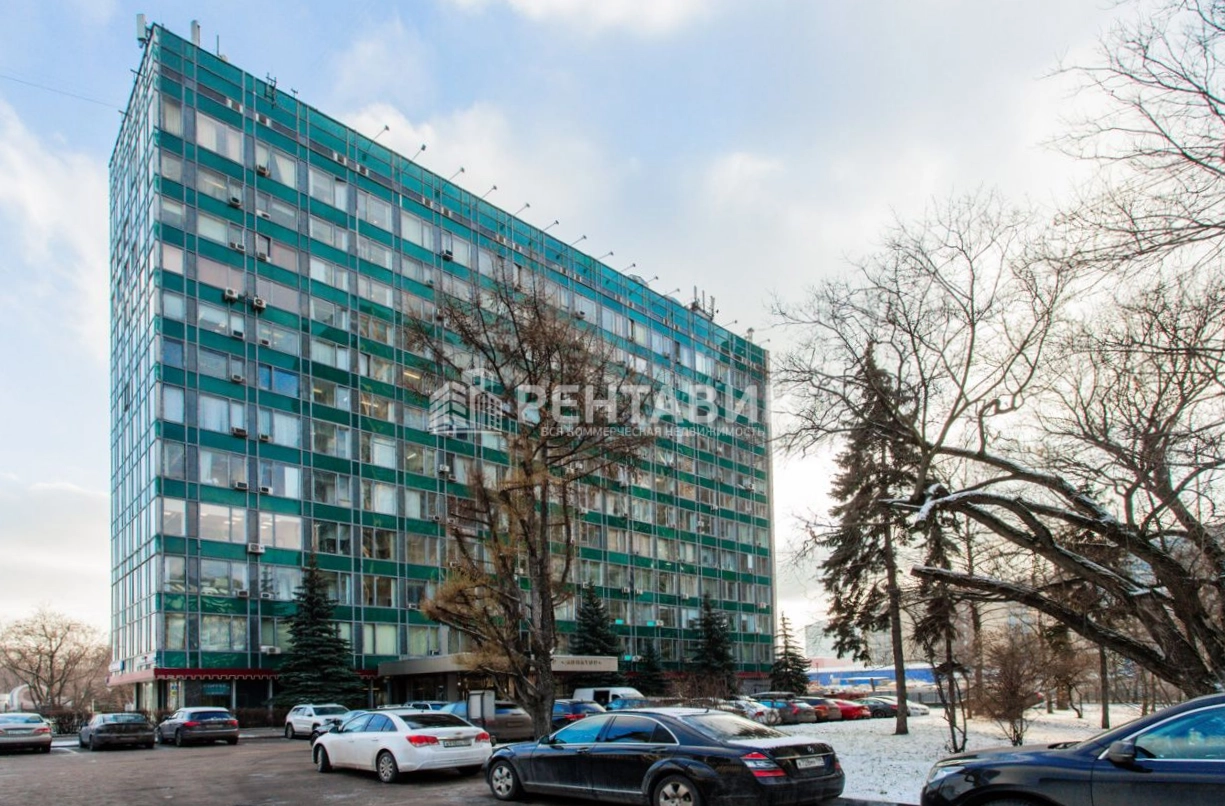 фасад дома, здание по адресу г Москва, Ленинградский пр-кт, д 37 к 3