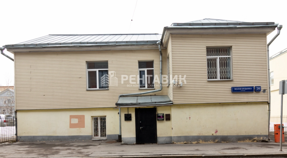 фасад дома, здание по адресу г Москва, ул Малая Ордынка, д 26 стр 1