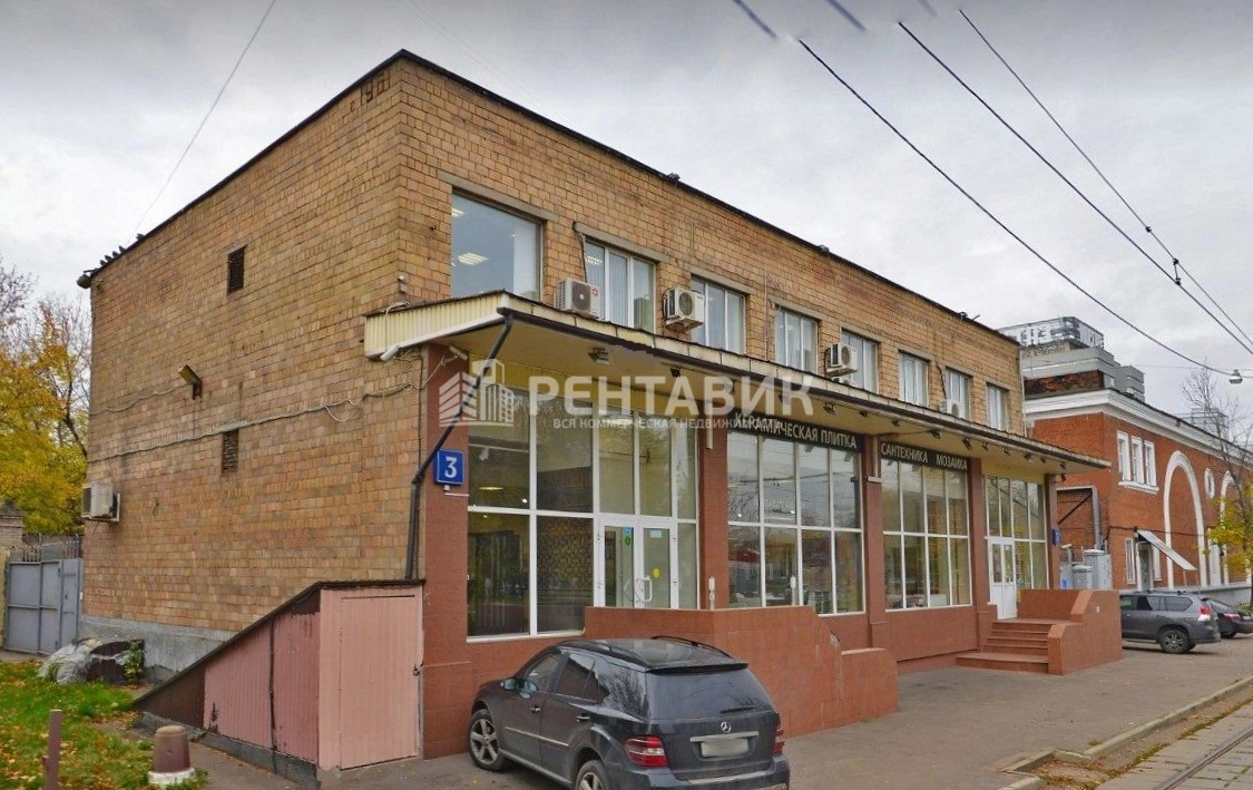 фасад дома, здание по адресу г Москва, наб Академика Туполева, д 3