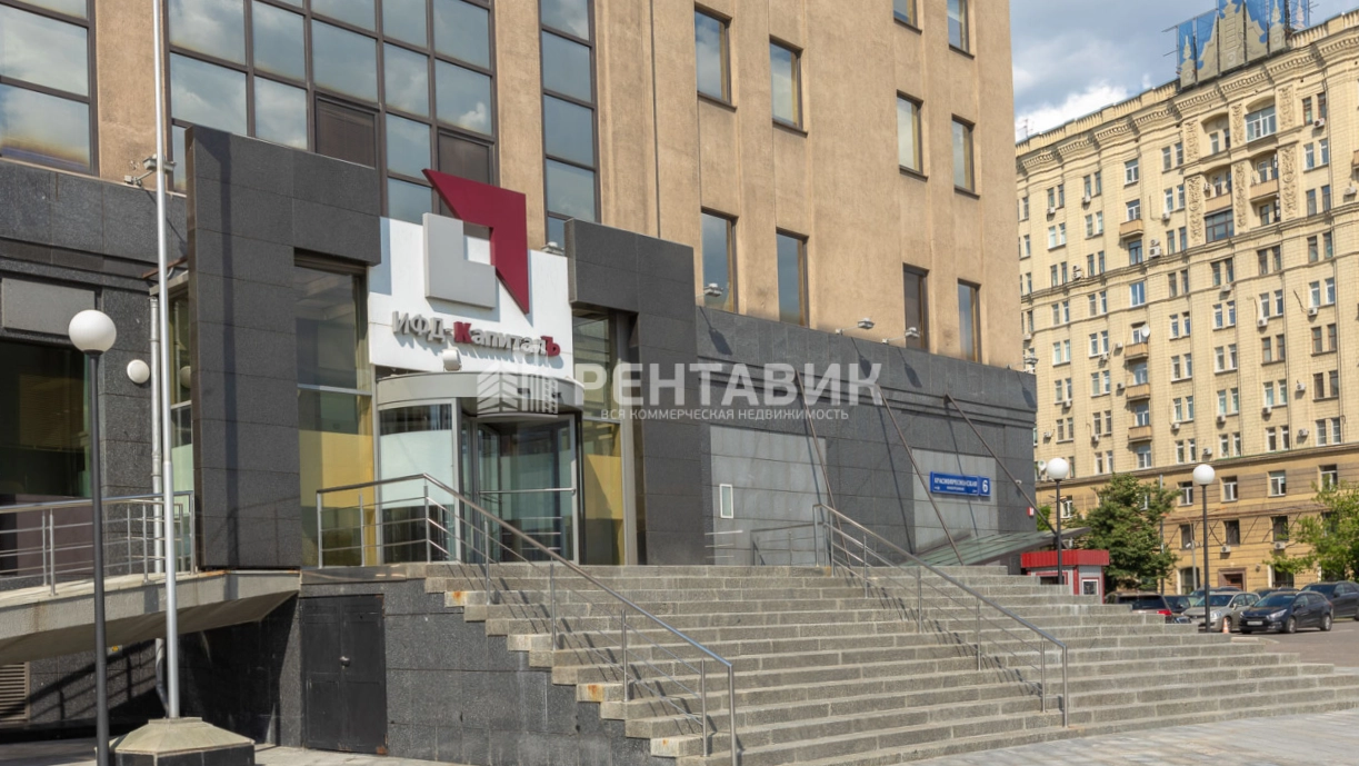 фасад дома, здание по адресу г Москва, Краснопресненская наб, д 8 