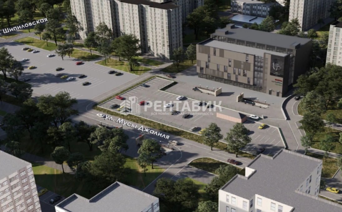 фасад дома, здание по адресу г Москва, ул Мусы Джалиля, д 23А
