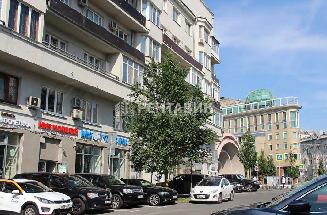 фасад дома, здание по адресу г Москва, Хоромный тупик, д 2/6 стр 1