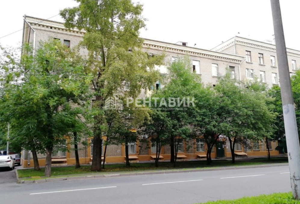 фасад дома, здание по адресу г Москва, ул Коминтерна, д 4