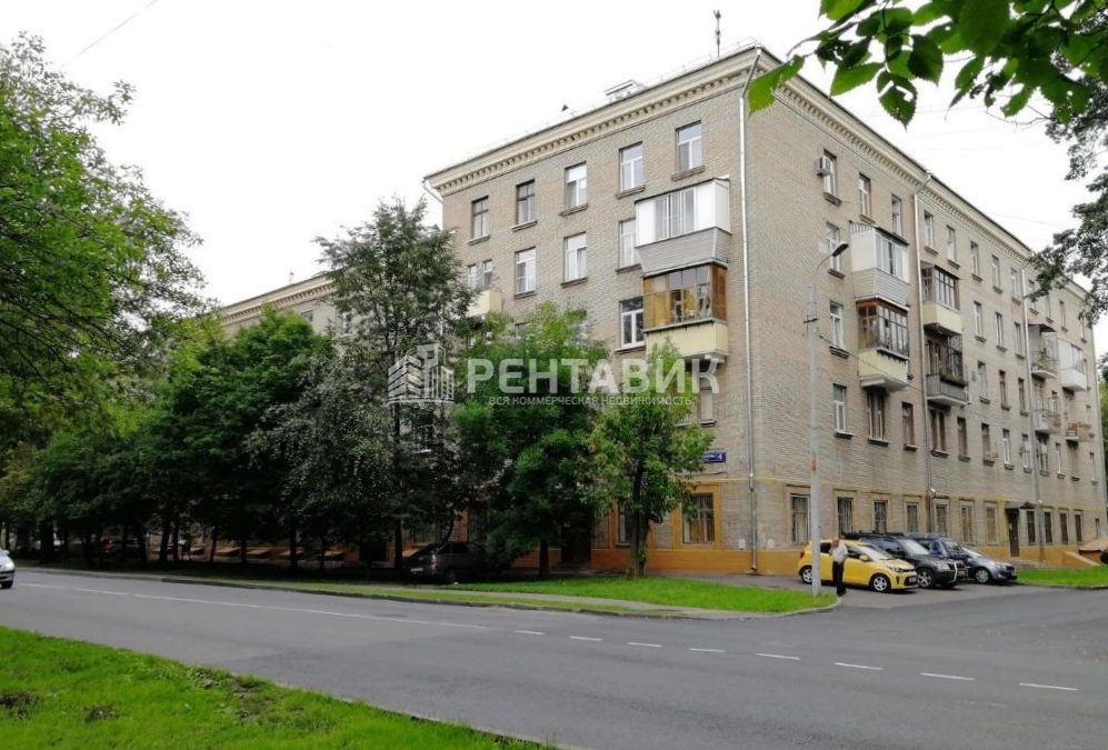 фасад дома, здание по адресу г Москва, ул Коминтерна, д 4