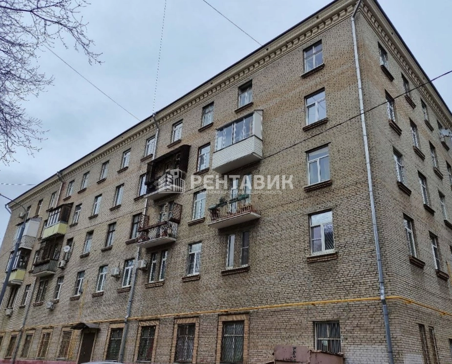 фасад дома, здание по адресу г Москва, ул Коминтерна, д 4