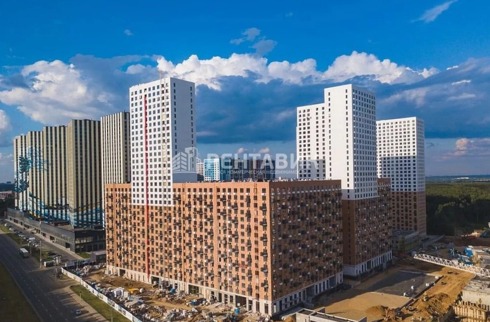 фасад дома, здание по адресу г Москва, ул Поляны, д 5А к 2