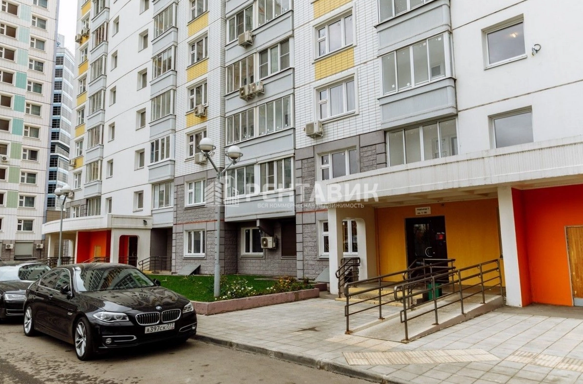 фасад дома, здание по адресу г Москва, Варшавское шоссе, д 120 к 2