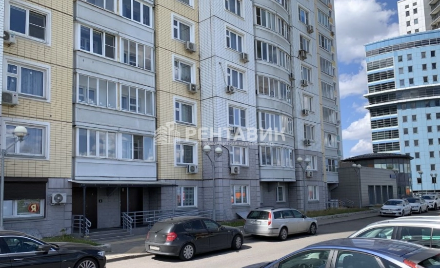 фасад дома, здание по адресу г Москва, Варшавское шоссе, д 120 к 2