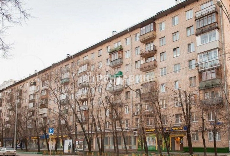 фасад дома, здание по адресу г Москва, ул Башиловская, д 23 к 1