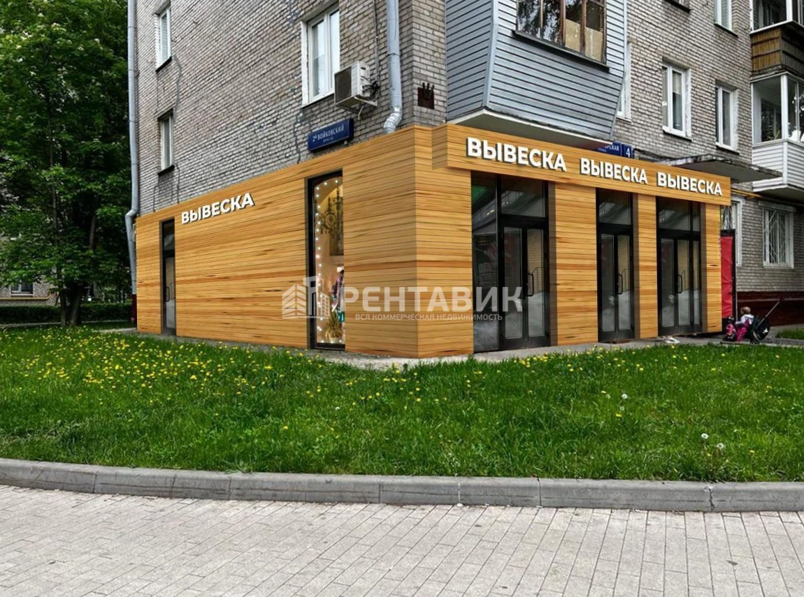 фасад дома, здание по адресу г Москва, ул 3-я Радиаторская, д 4