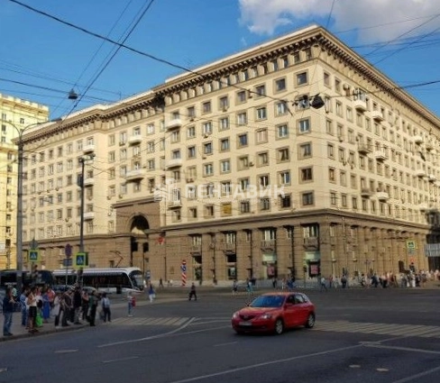 фасад дома, здание по адресу г Москва, ул Краснопрудная, д 26
