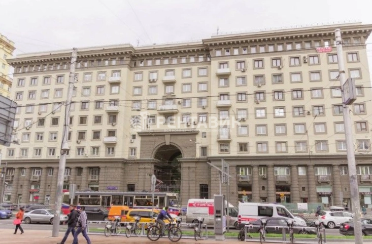 фасад дома, здание по адресу г Москва, ул Краснопрудная, д 26
