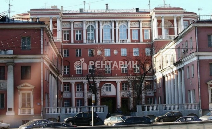 фасад дома, здание по адресу г Москва, Новинский б-р, д 11 