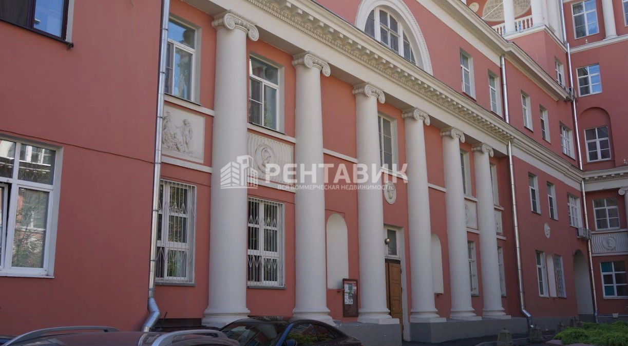 фасад дома, здание по адресу г Москва, Новинский б-р, д 11 