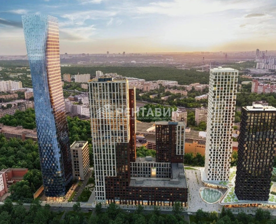 фасад дома, здание по адресу г Москва, Багратионовский пр-д, д 5А к 1