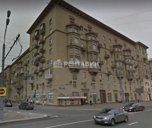 фасад дома, здание по адресу г Москва, Ленинградский пр-кт, д 69