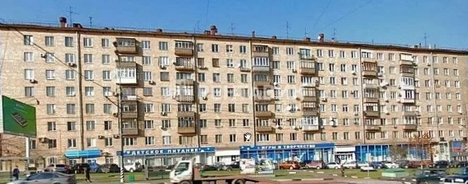 фасад дома, здание по адресу г Москва, Ленинский пр-кт, д 78