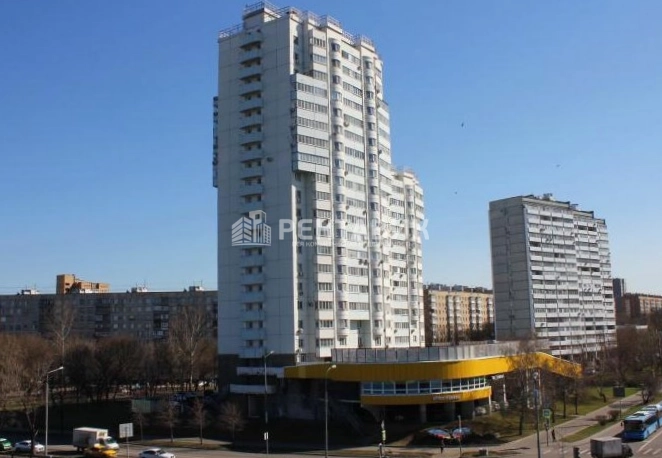 фасад дома, здание по адресу г Москва, Нагатинская наб, д 32 к 1