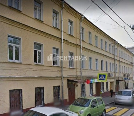 фасад дома, здание по адресу г Москва, Малый Палашёвский пер, д 2/8