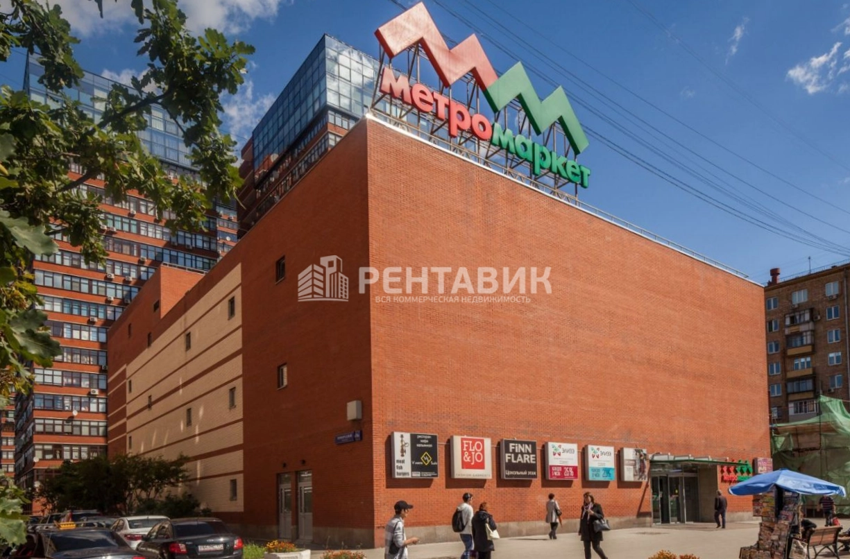 фасад дома, здание по адресу г Москва, Ленинградский пр-кт, д 76А