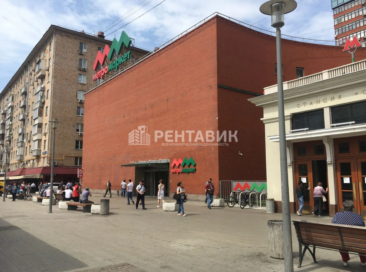 фасад дома, здание по адресу г Москва, Ленинградский пр-кт, д 76А