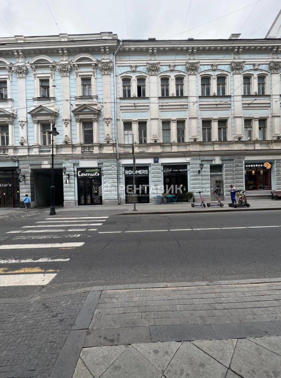 фасад дома, здание по адресу г Москва, ул Мясницкая, д 13 стр 3 