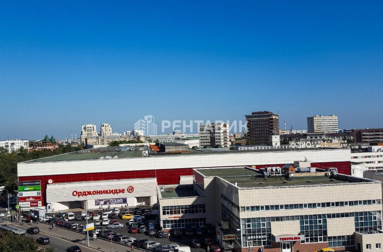 фасад дома, здание по адресу г Москва, ул Орджоникидзе, д 11 стр 1
