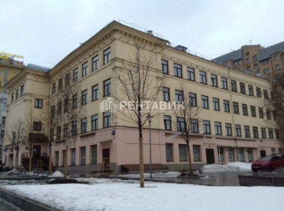 фасад дома, здание по адресу г Москва, ул Садовая-Самотёчная, д 13 стр 1