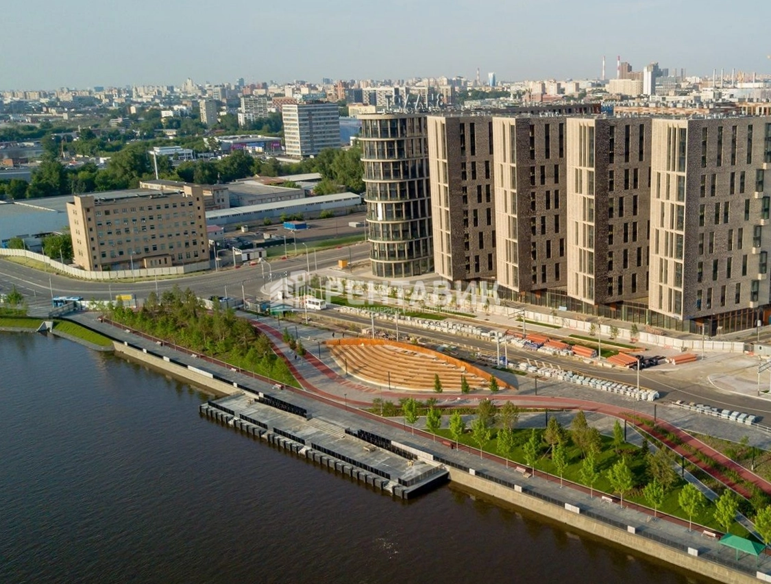 фасад дома, здание по адресу г Москва, наб Марка Шагала, д 1 к 1