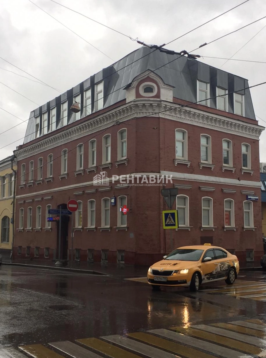 фасад дома, здание по адресу г Москва, ул Александра Солженицына, д 40 стр 1 
