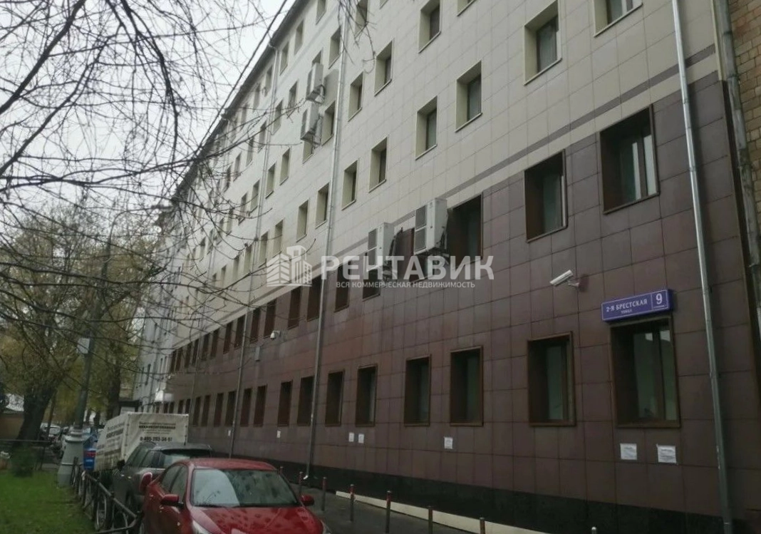 фасад дома, здание по адресу г Москва, ул 2-я Брестская, д 9 стр 1
