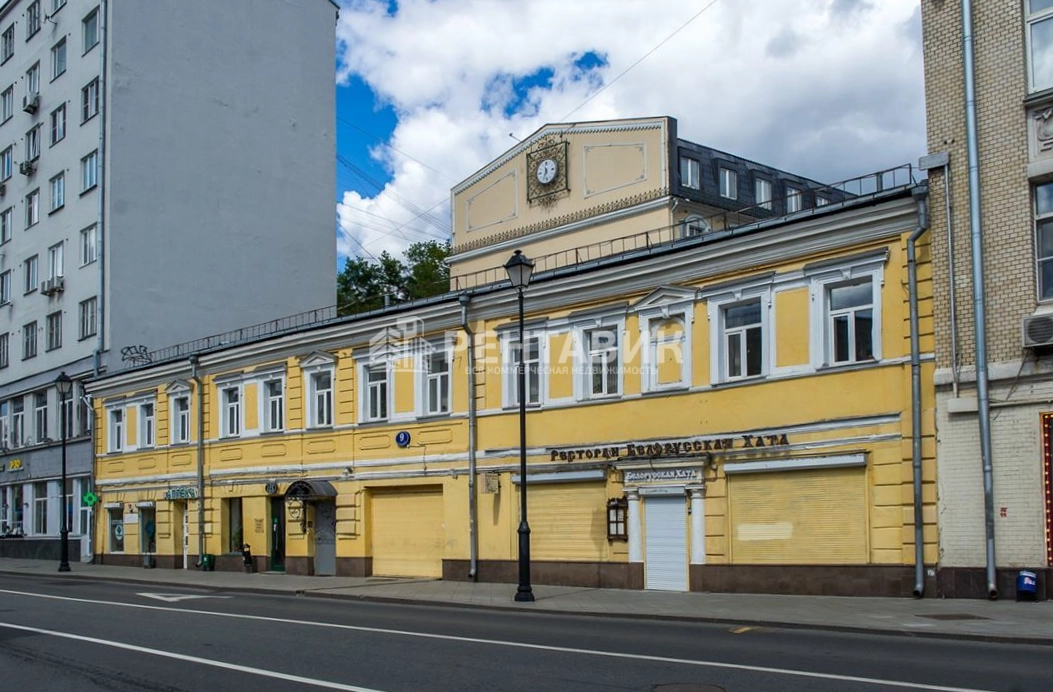 фасад дома, здание по адресу г Москва, ул Покровка, д 9 стр 1 