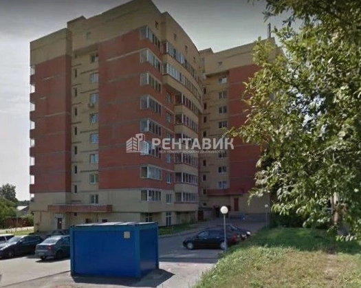 фасад дома, здание по адресу Московская обл, г Сергиев Посад, г Хотьково, ул Академика Королева, д 9