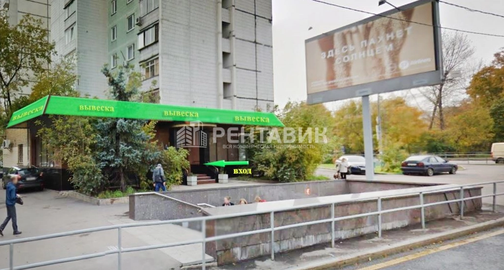 фасад дома, здание по адресу г Москва, Олимпийский пр-кт, д 32