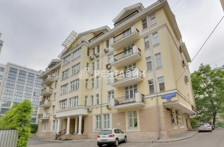 фасад дома, здание по адресу г Москва, Казарменный пер, д 3 стр 6