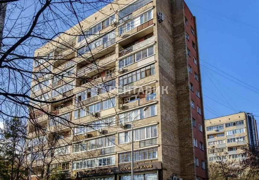 фасад дома, здание по адресу г Москва, ул 1-я Фрунзенская, д 8