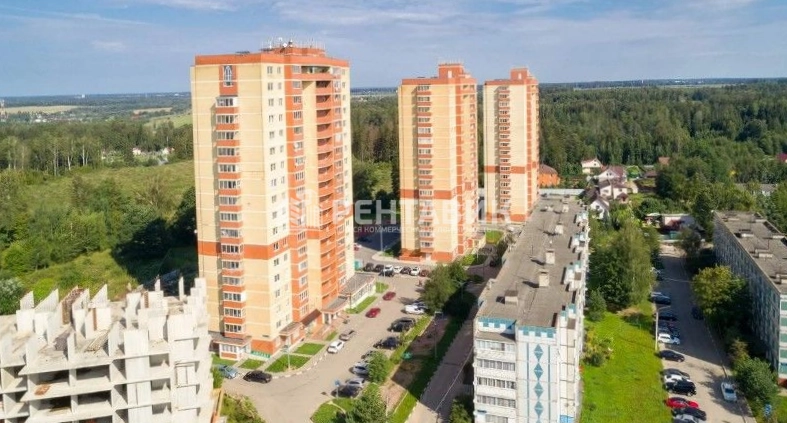 фасад дома, здание по адресу Московская обл, г Солнечногорск, поселок Жуково, мкр Березки, д 16