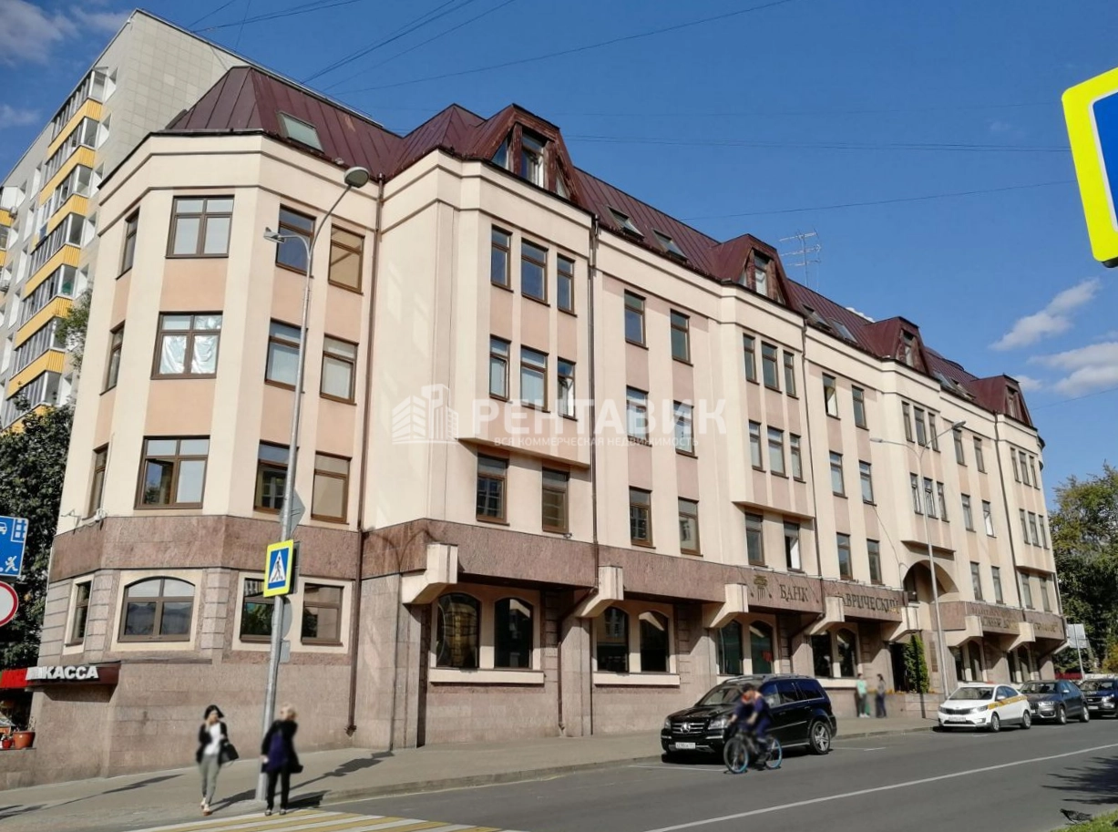 фасад дома, здание по адресу г Москва, ул Щепкина, д 29